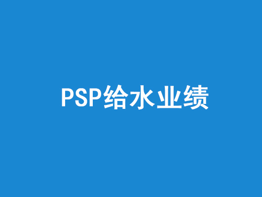 PSP给水业绩